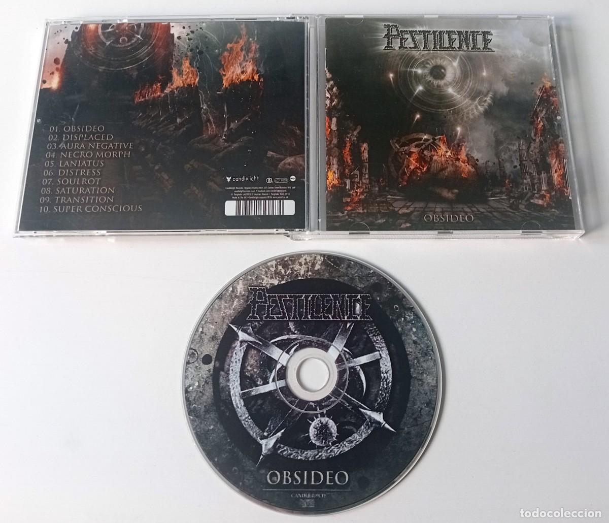 CDs de m&uacute;sica: CD PESTILENCE - OBSIDEO - Foto 2