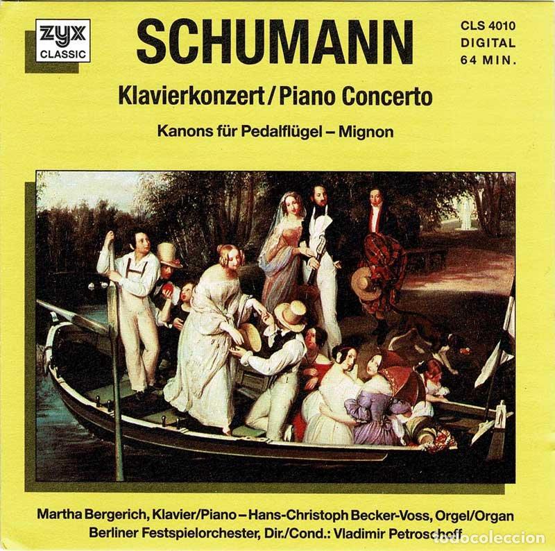 CDs de m&uacute;sica: Schumann - Piano Concerto. CD - Foto 1