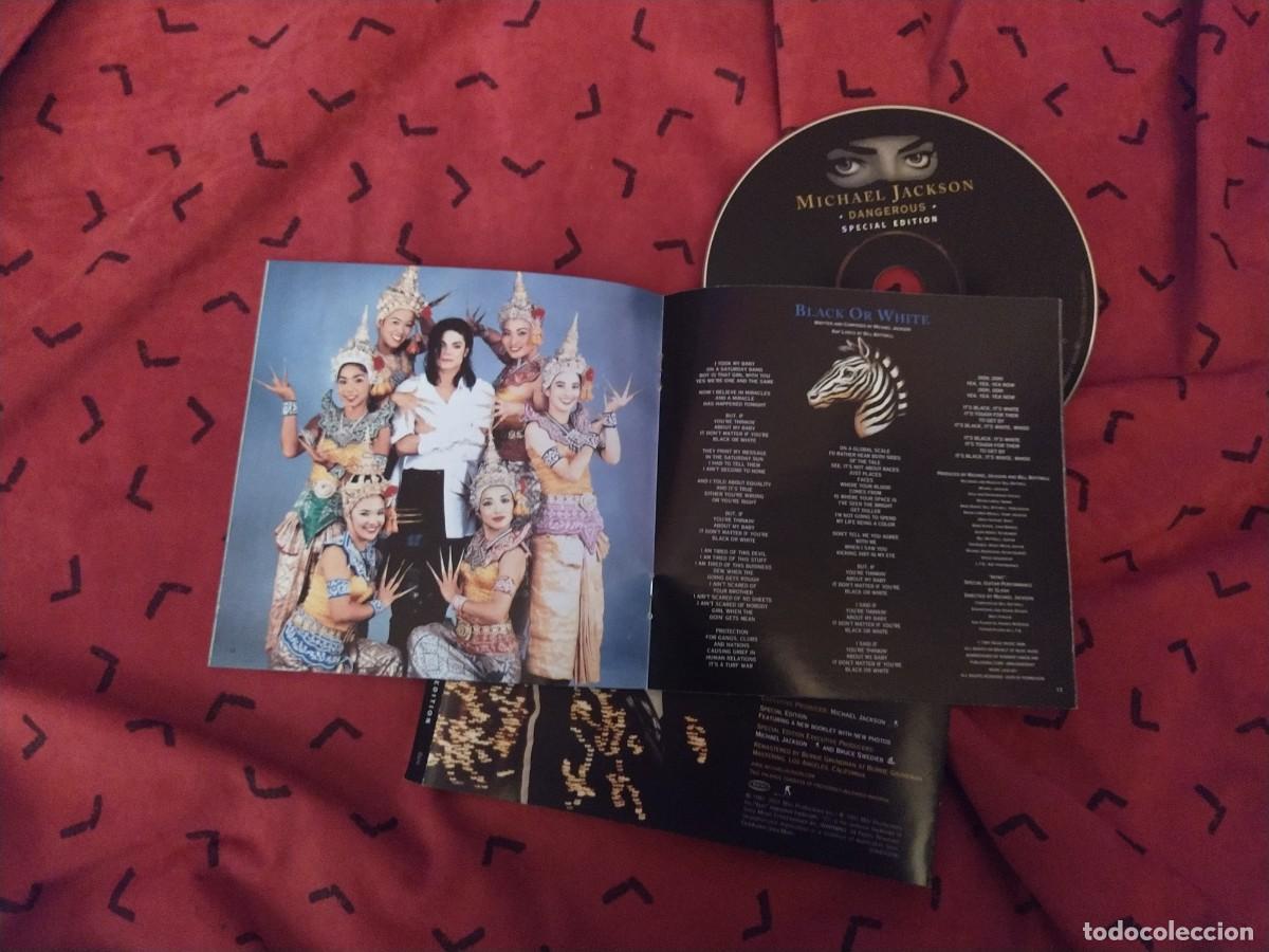 CDs de m&uacute;sica: Michael Jackson cd original special ediction dangerous con libreto - Foto 2