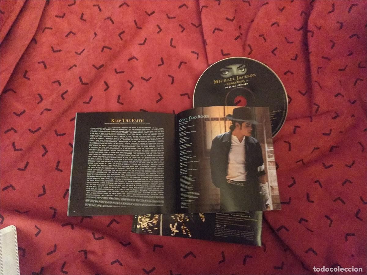 CDs de m&uacute;sica: Michael Jackson cd original special ediction dangerous con libreto - Foto 4