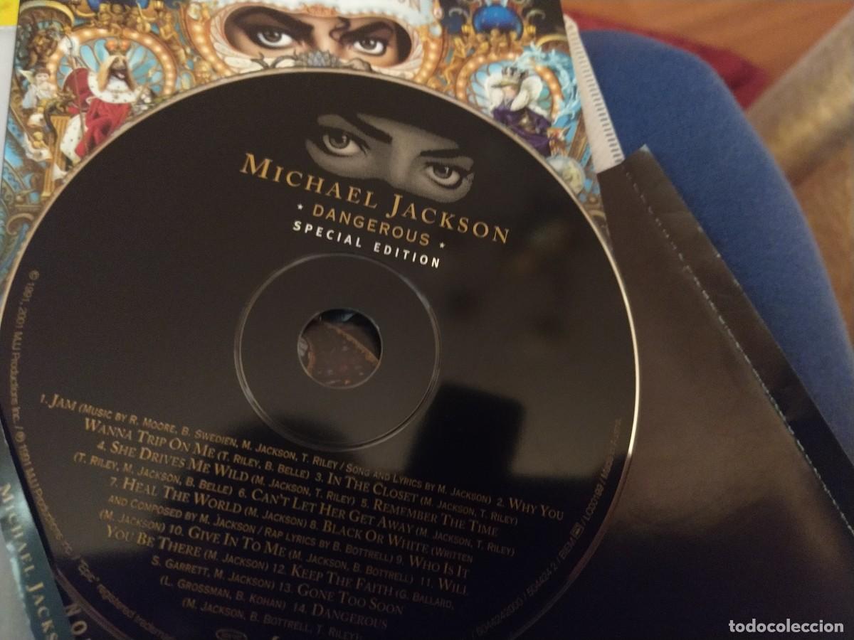 CDs de m&uacute;sica: Michael Jackson cd original special ediction dangerous con libreto - Foto 5