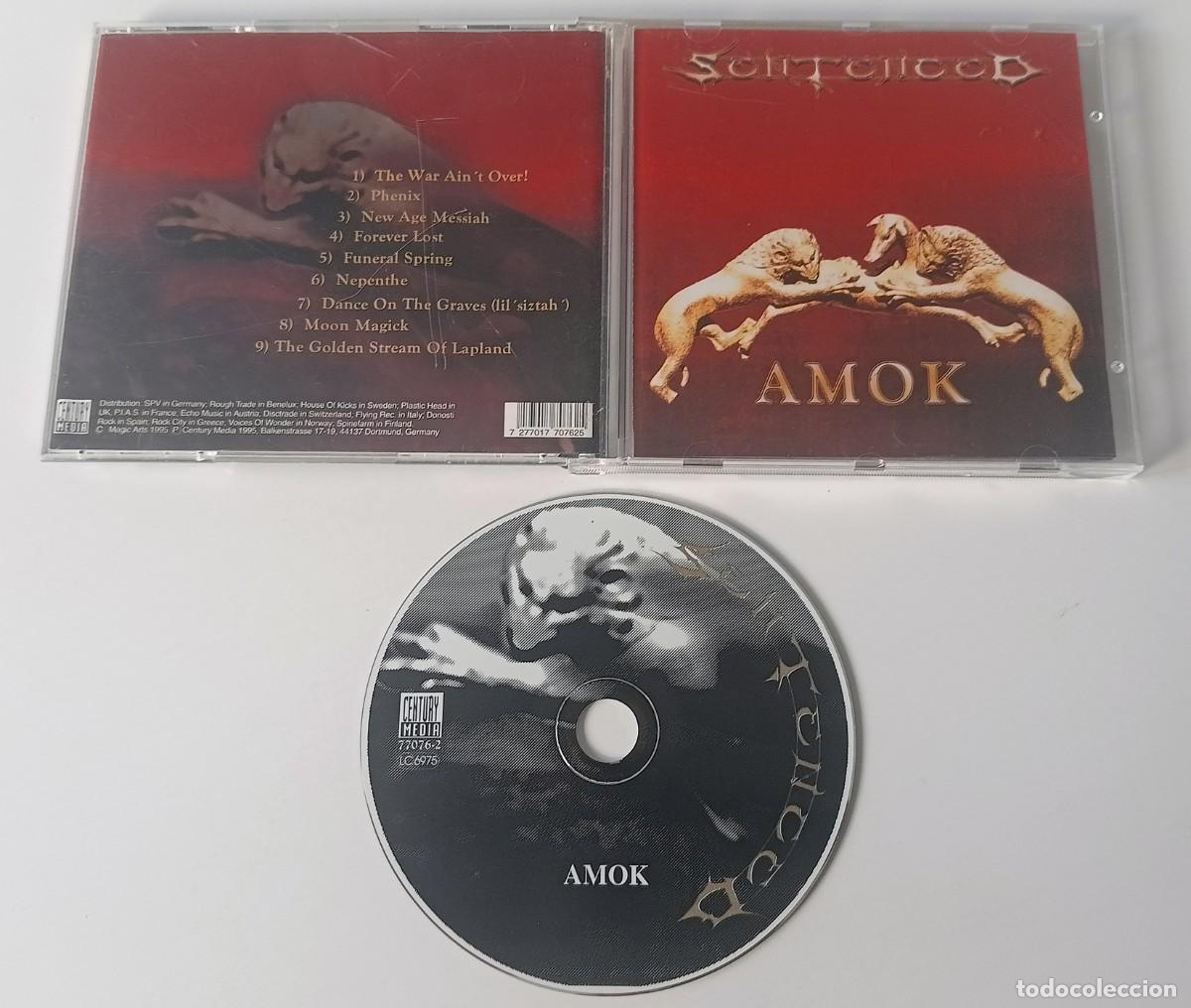 CDs de m&uacute;sica: CD SENTENCED - AMOK ( 1995 ) - Foto 2