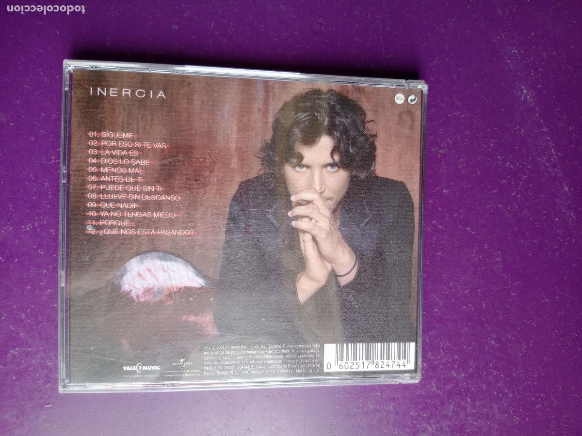 CDs de m&uacute;sica: Manuel Carrasco &ndash; Inercia - CD UNIVERSAL 2008 - SIN USO - Foto 2
