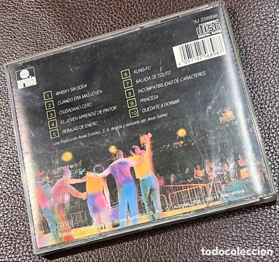 CDs de m&uacute;sica: CD. Joaqu&iacute;n Sabina y Viceversa. &ldquo;Juez y Parte&rdquo;. - Foto 2