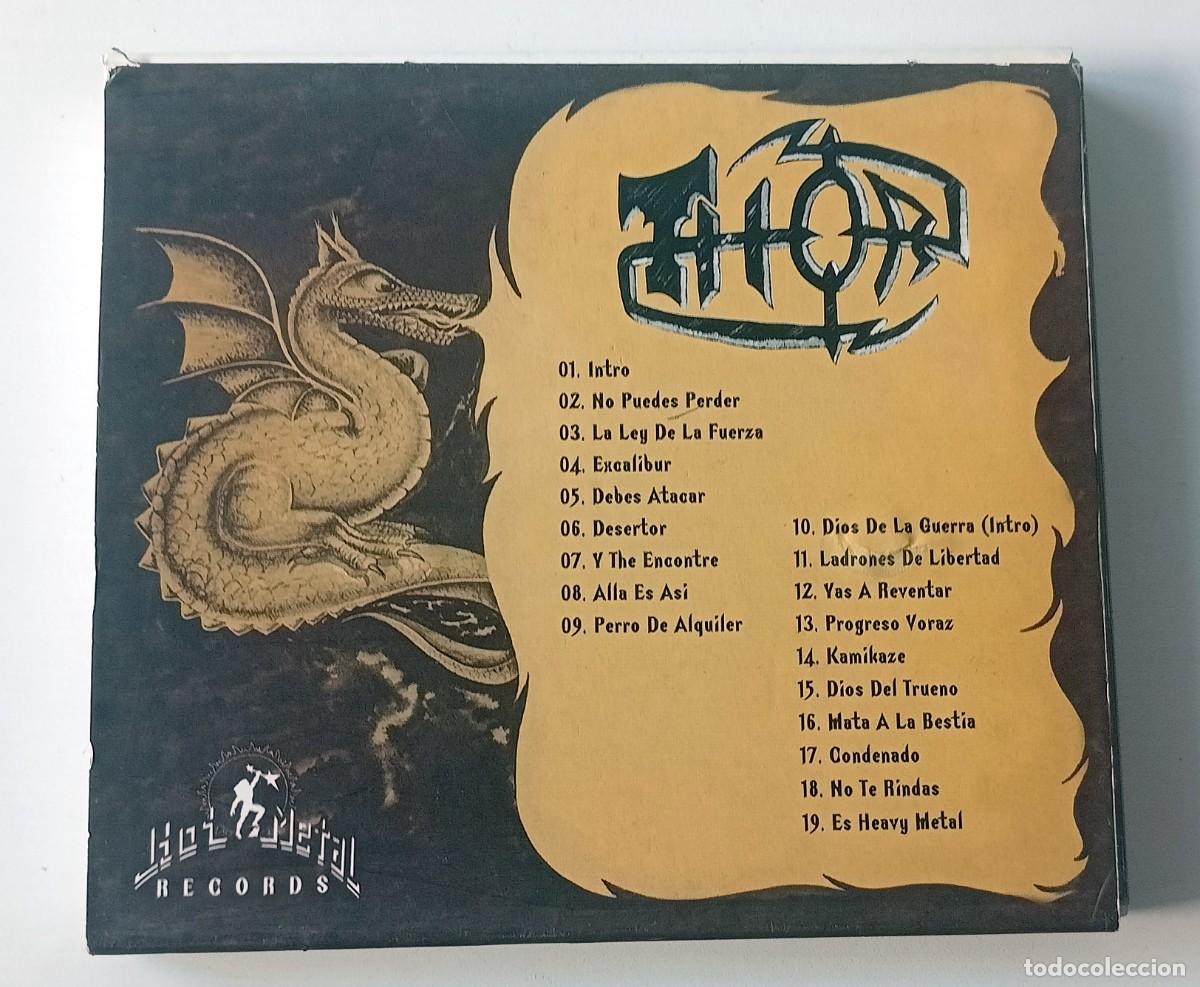CDs de m&uacute;sica: CD THOR - MATA LA BESTIA + THOR - Foto 2
