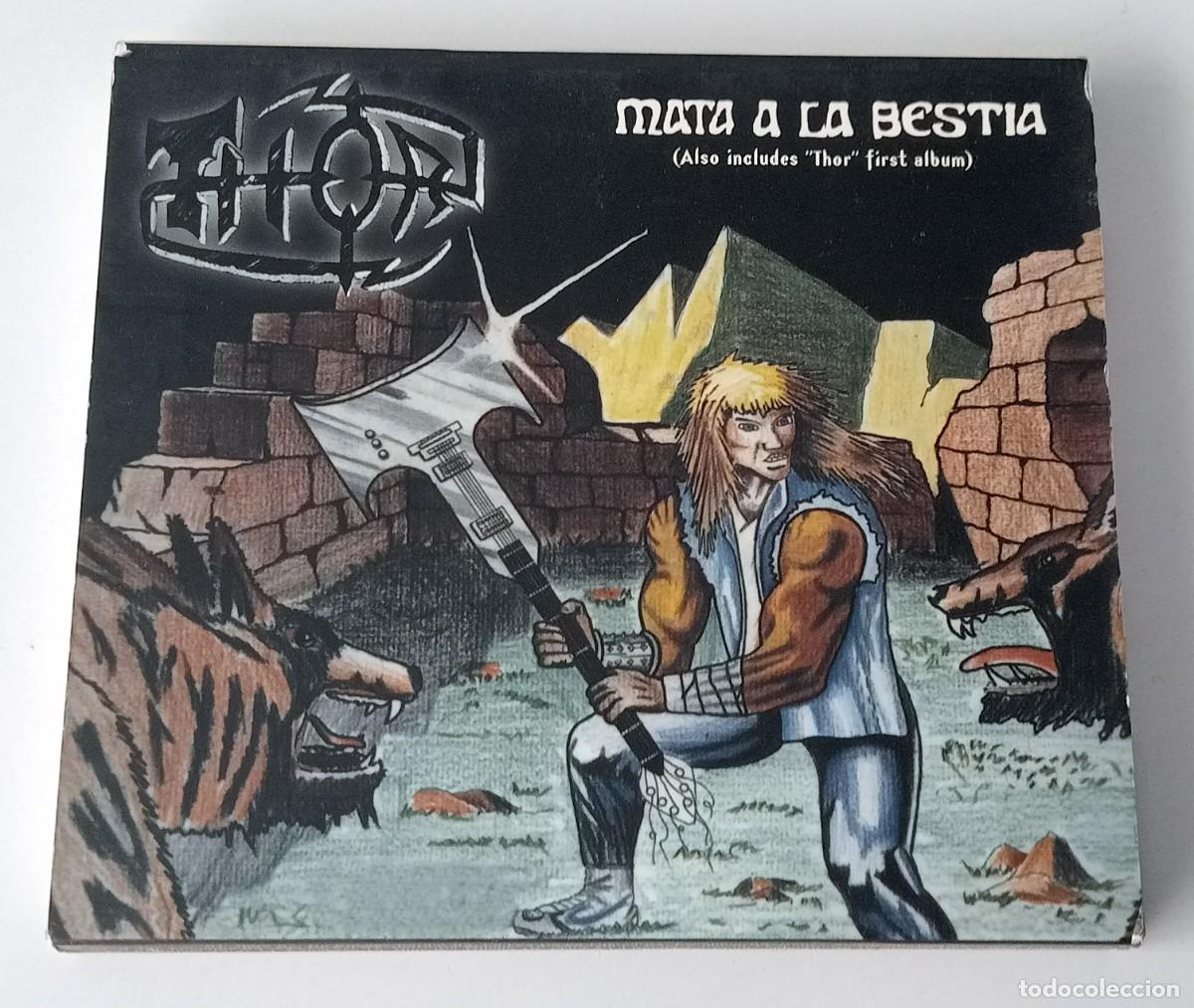 CDs de m&uacute;sica: CD THOR - MATA LA BESTIA + THOR - Foto 1