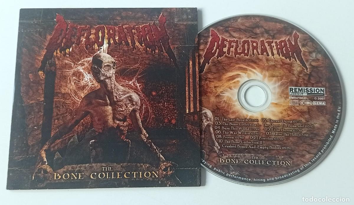 CDs de m&uacute;sica: PROMO CD DEFLORATION - THE BONE COLLECTION - Foto 3