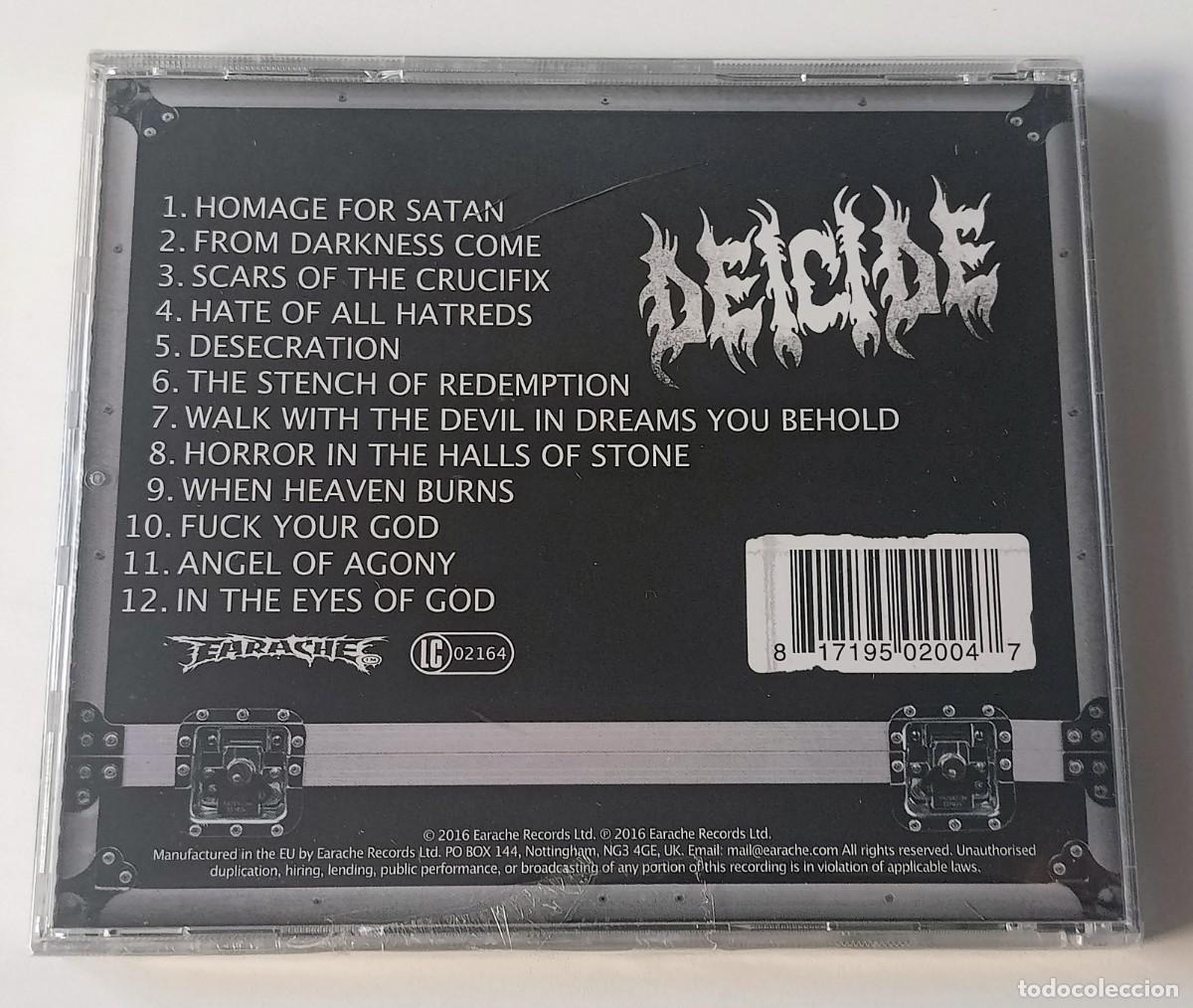 CDs de m&uacute;sica: CD DEICIDE - THE BEST OF - Foto 2