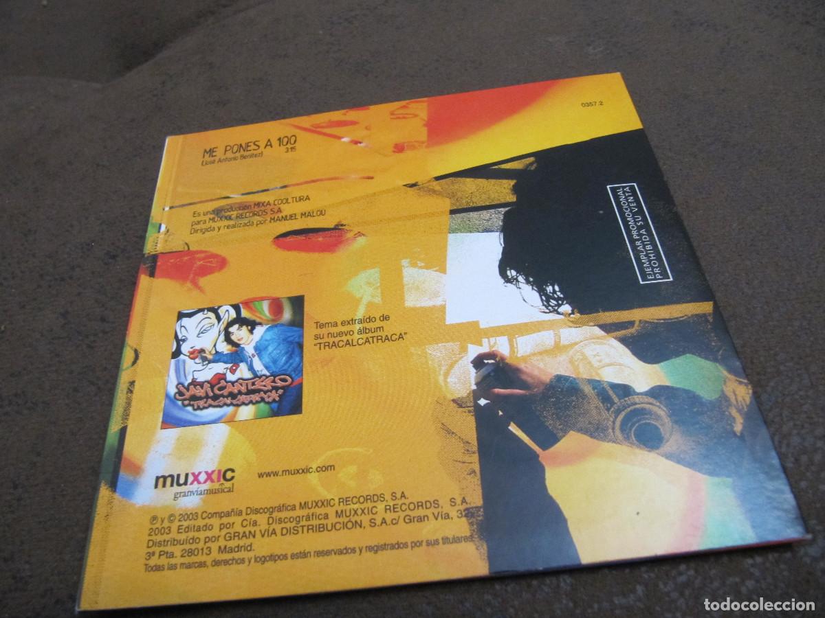CDs de m&uacute;sica: Javi Cantero - Me pones a 100 - Foto 2
