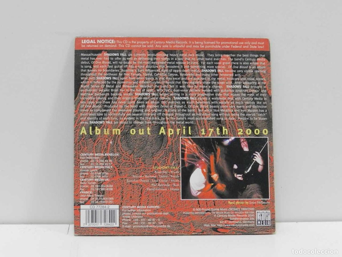 CDs de m&uacute;sica: DISCO CD. Shadows Fall &ndash; Of One Blood. COMPACT DISC. - Foto 2