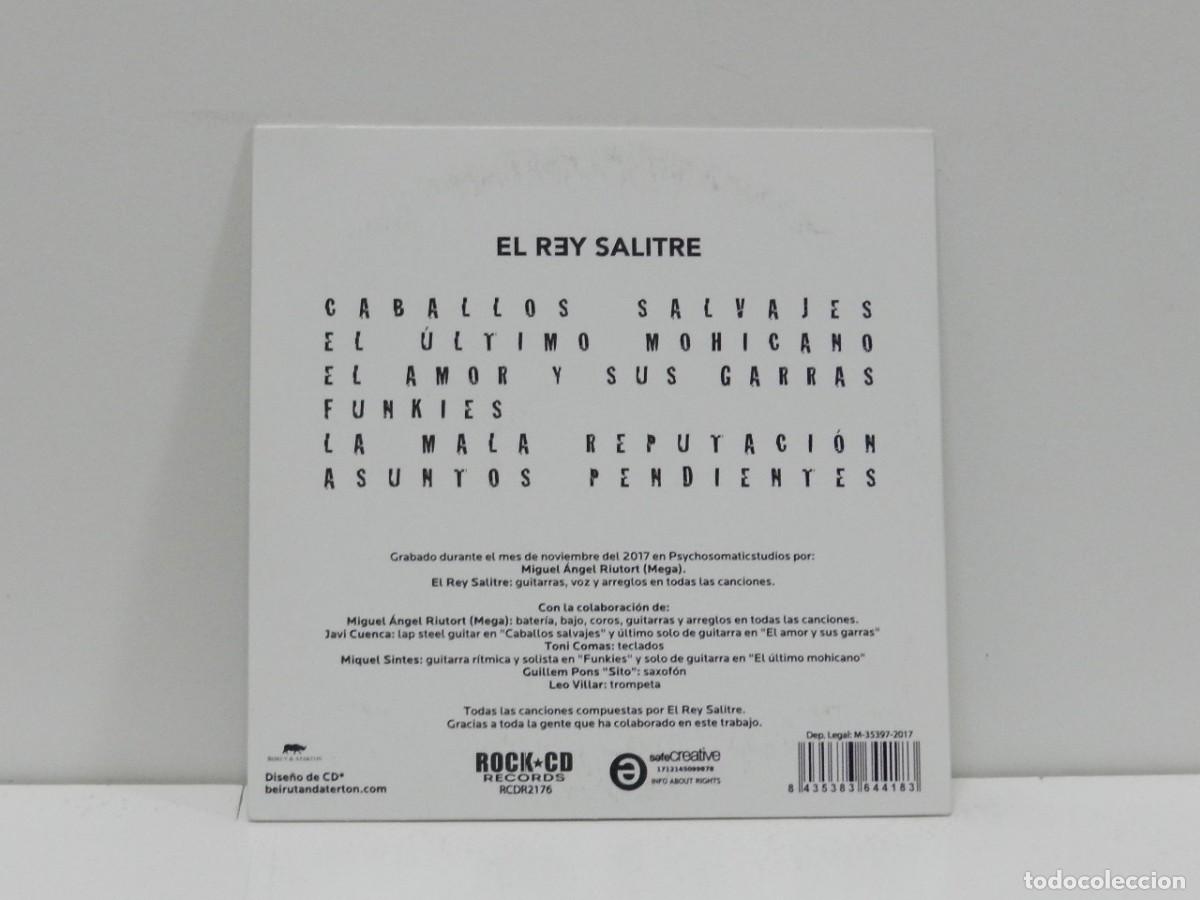 CDs de m&uacute;sica: DISCO CD. El Rey Salitre &ndash; Asuntos Pendientes. COMPACT DISC. - Foto 2