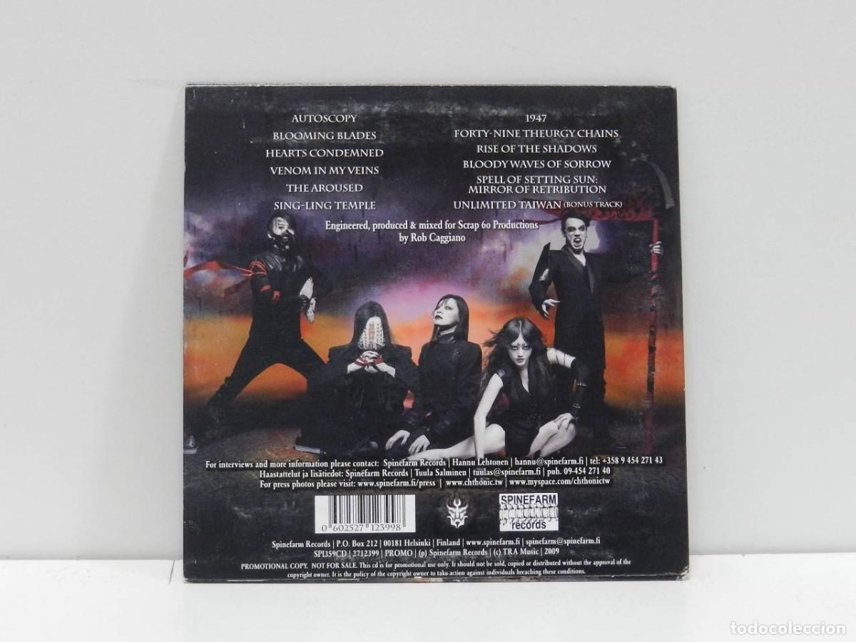CDs de m&uacute;sica: DISCO CD. ChthoniC &ndash; Mirror Of Retribution. COMPACT DISC. - Foto 2