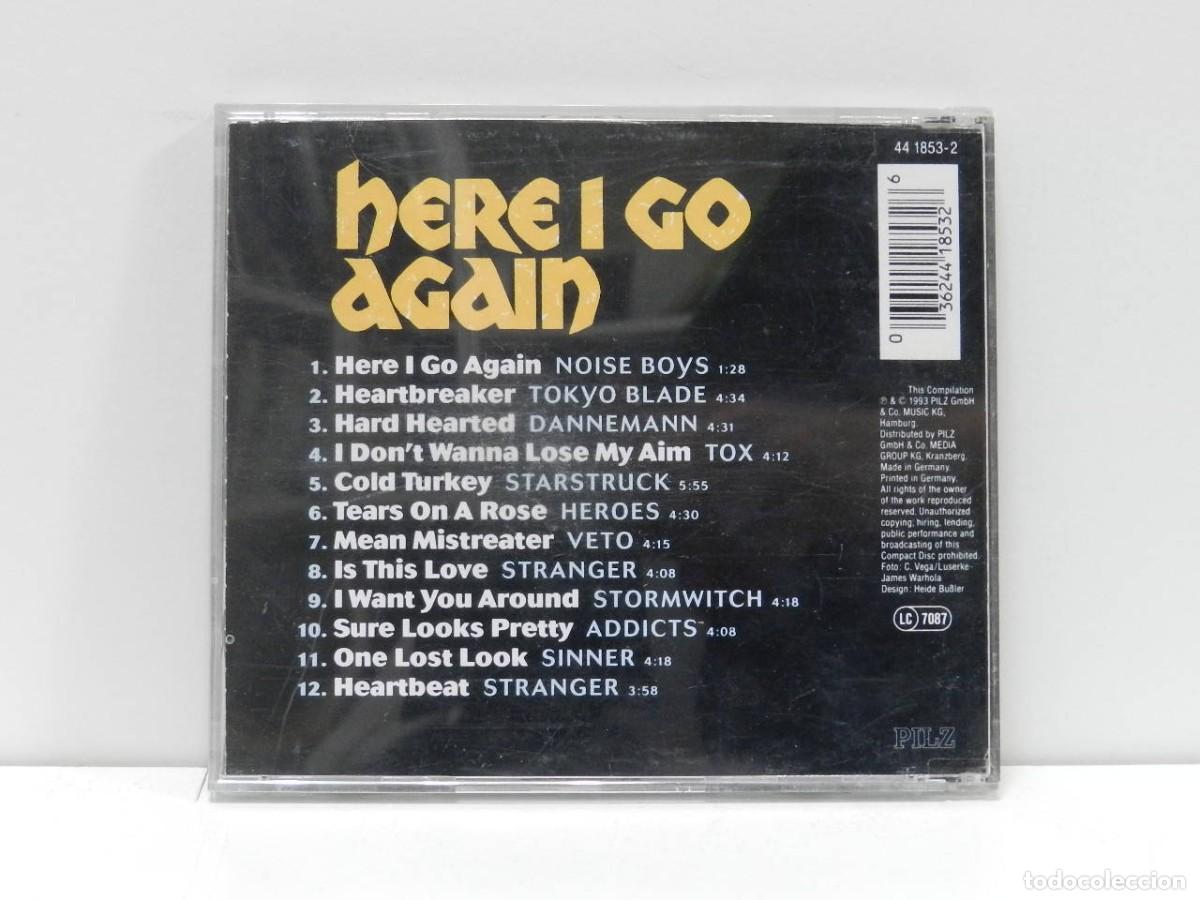 CDs de m&uacute;sica: DISCO CD. Metal Ballads, Here I Go Again. COMPACT DISC. - Foto 2
