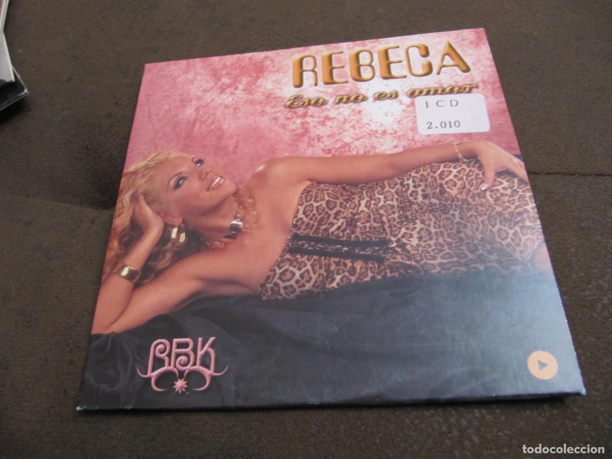 CDs de m&uacute;sica: REBECA - ESO NO ES AMOR CD SINGLE - Foto 1