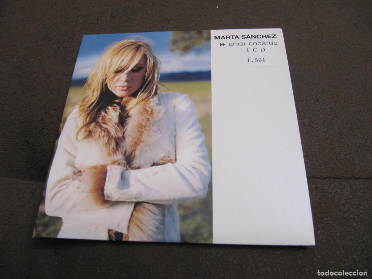 CDs de m&uacute;sica: MARTA SANCHEZ - AMOR COBARDE - Foto 1