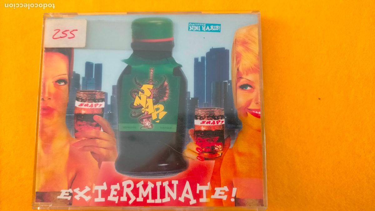 CDs de m&uacute;sica: cd single pormocional - PROMO - SNAP ! Exterminate ! CD SINGLE PLASTICO 1992 3 VERSIONES - Foto 1