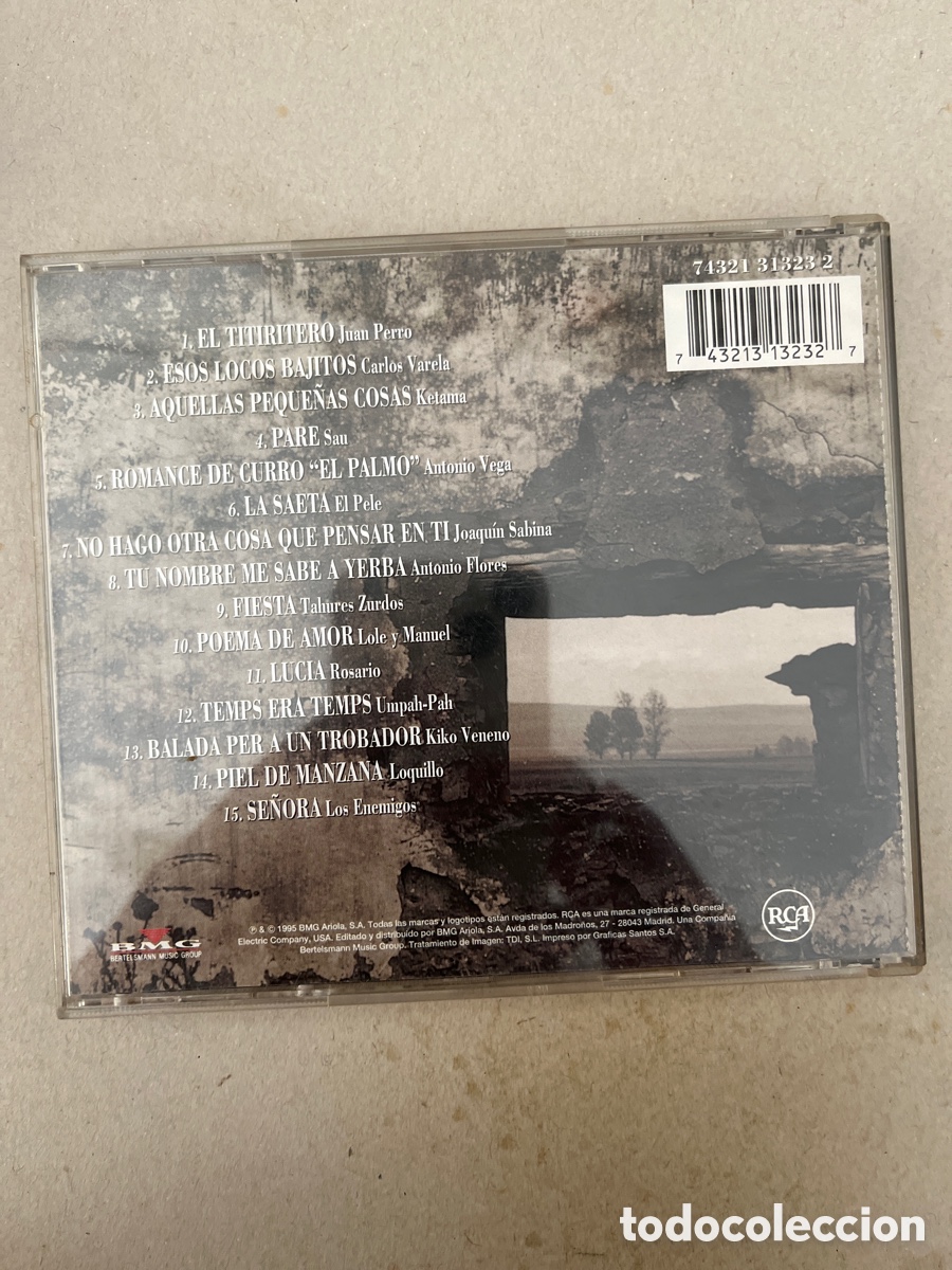 CDs de m&uacute;sica: SERRAT&hellip; ERES &Uacute;NICO. CD - Foto 2