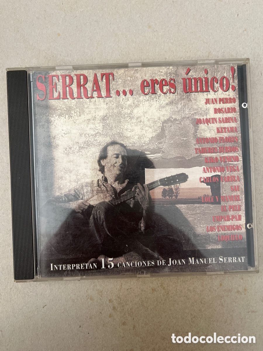 CDs de m&uacute;sica: SERRAT&hellip; ERES &Uacute;NICO. CD - Foto 1