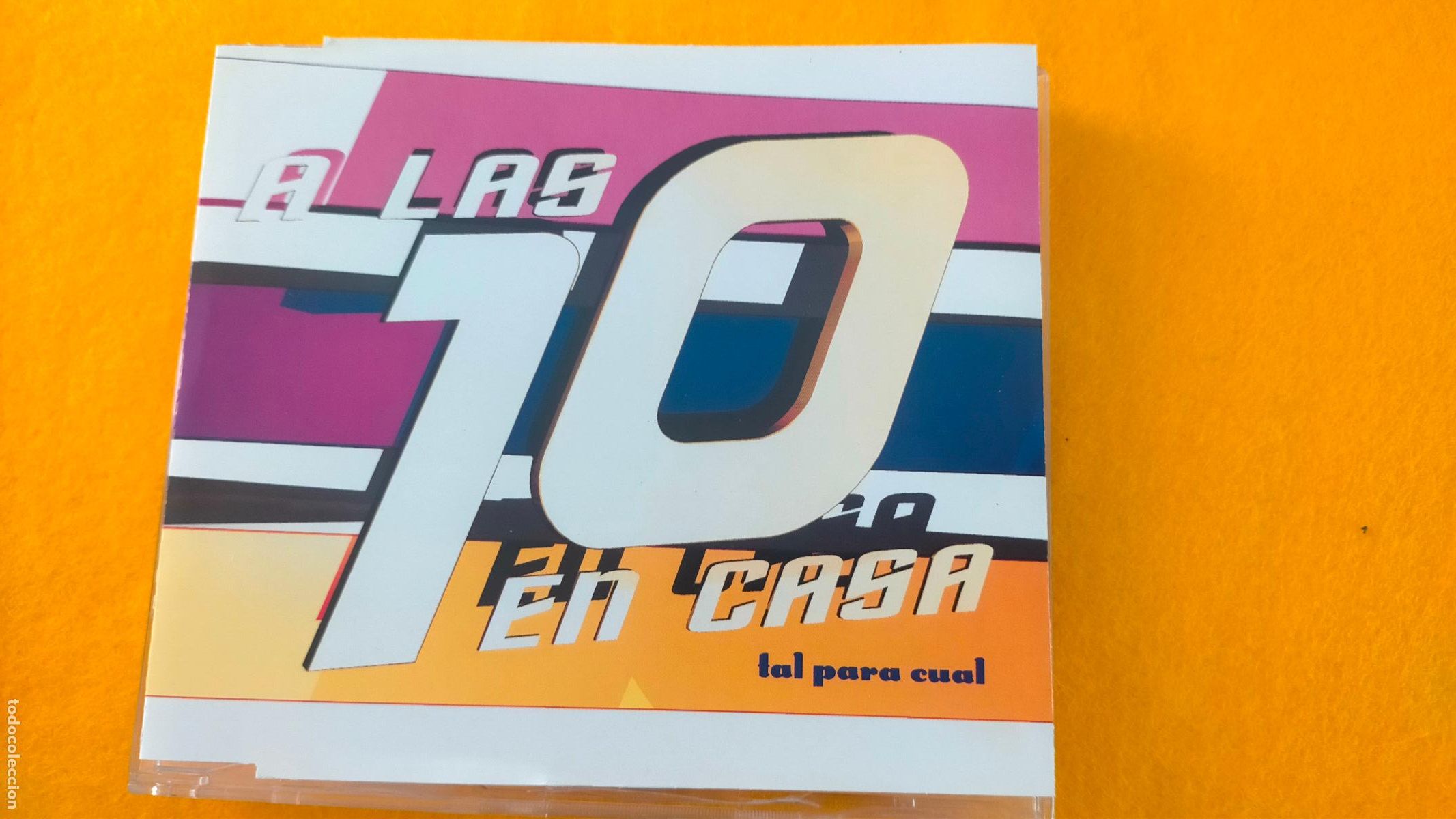 Music CDs: cd single pormocional - PROMO - CD SINGLE A LAS 10 EN CASA 4 TEMAS