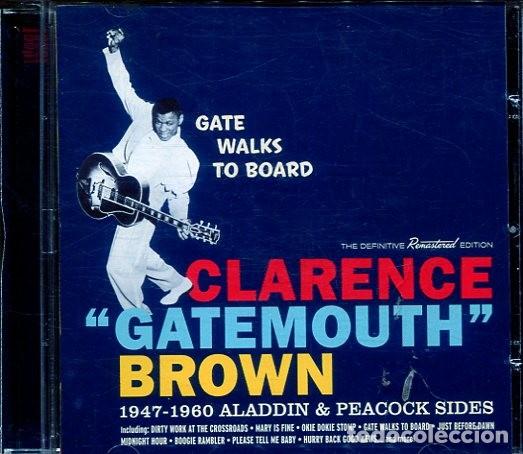 CD de M&uacute;sica: CLARENCE GATEMOUTH BROWN/ GATE WALKS TO BOARD (CD HOODOO 2015)