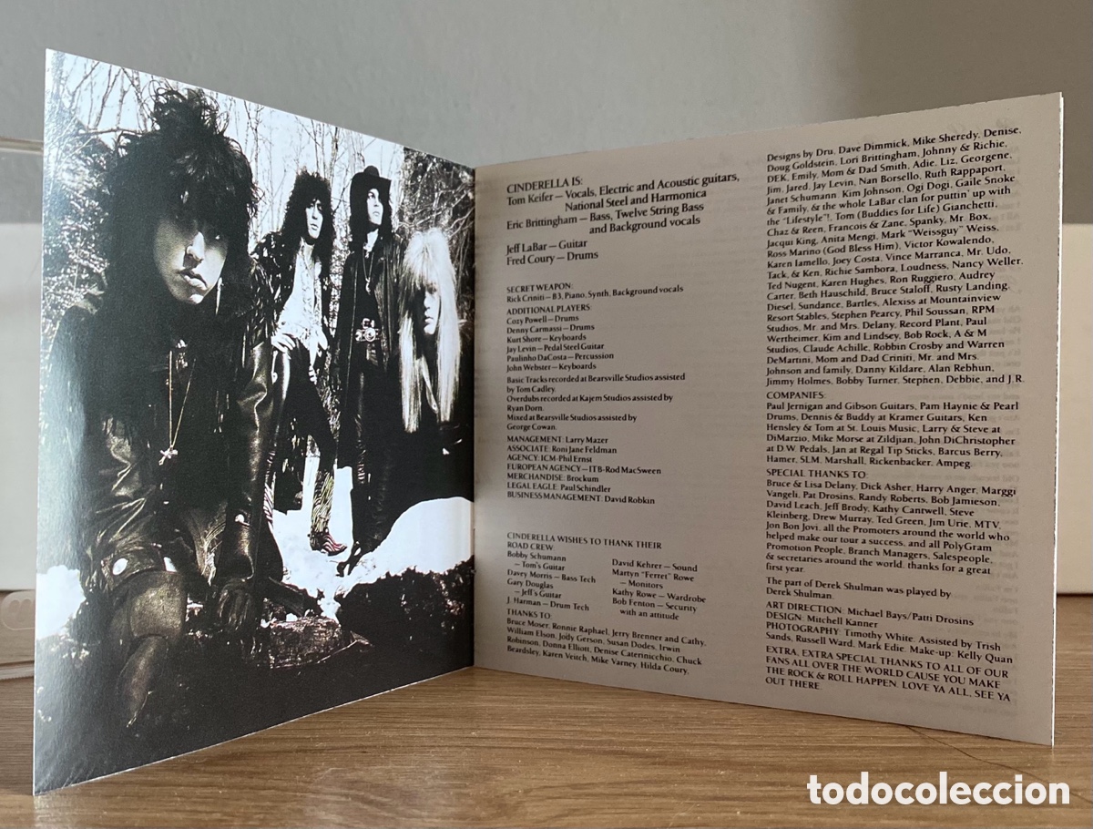 CDs de m&uacute;sica: Cinderella. Long Cold Winter. 1988. Cd - Foto 4