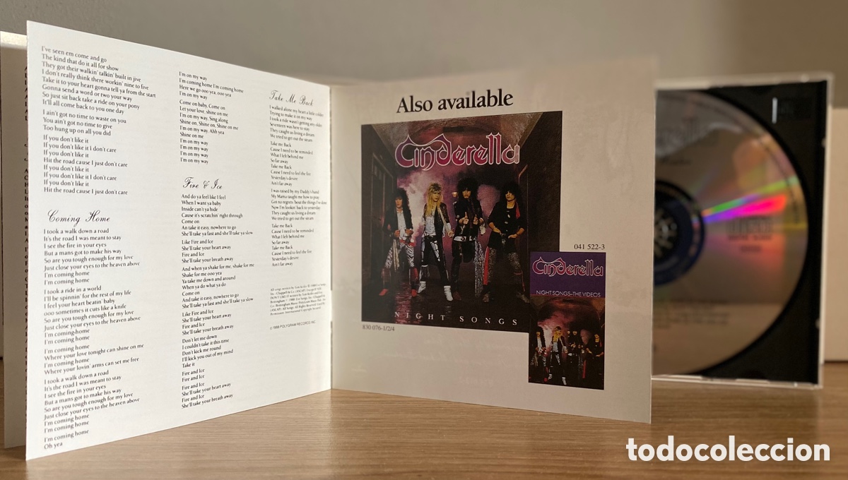 CDs de m&uacute;sica: Cinderella. Long Cold Winter. 1988. Cd - Foto 6
