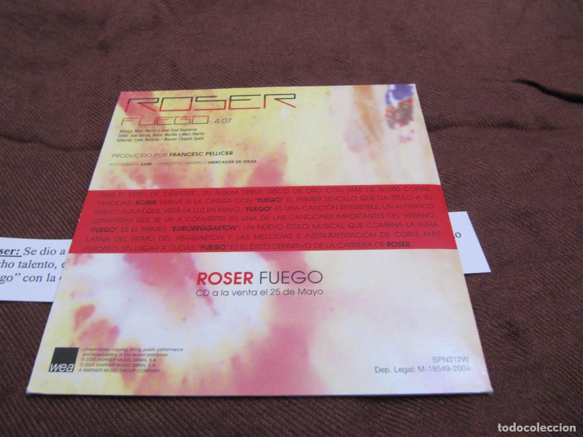 CDs de m&uacute;sica: Roser, Fuego, CD-single CADENA 100 - Foto 2
