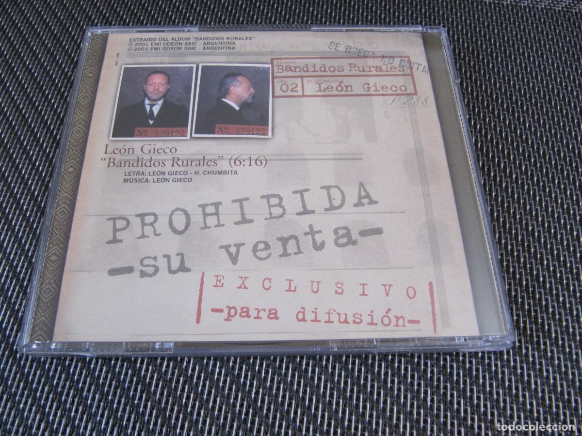 CDs de m&uacute;sica: BANDIDOS RURALES LEON GIECO - Foto 2