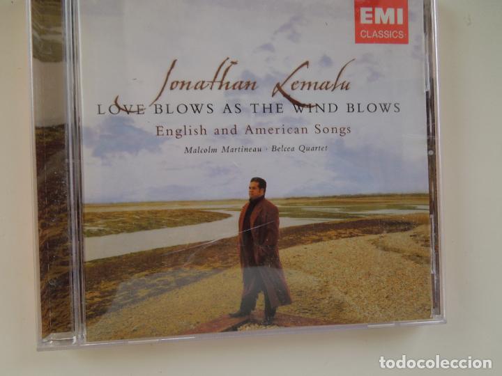 CD di Musica: JONATHAN LEMALU - LOVE BLOWS AS THE WIND BLOWS - CD