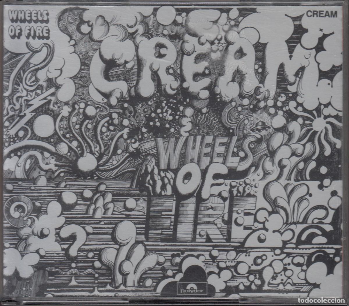 CDs de m&uacute;sica: CREAM WHEELS OF FIRE. 2 CD. - Foto 1