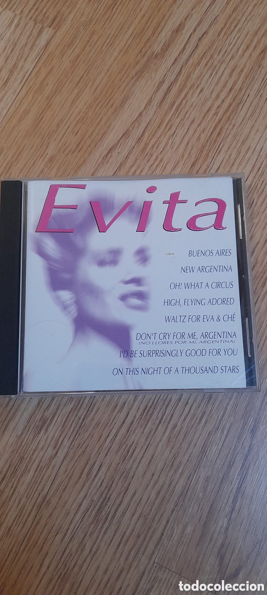 CDs de m&uacute;sica: CD evita - Foto 1