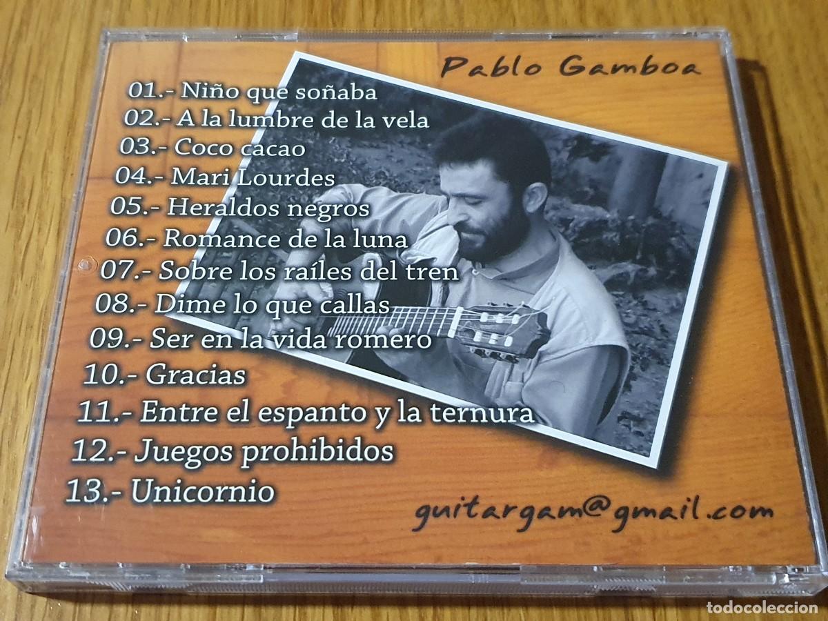 CDs de m&uacute;sica: CD PABLO GAMBOA - URGENTE - 2010 - Foto 3
