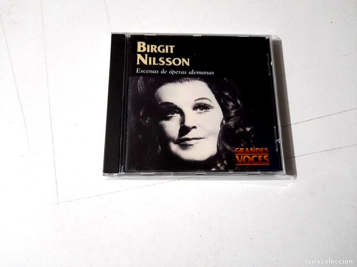 CDs de m&uacute;sica: BIRGIT NILSSON &rdquo;ESCENAS DE OPERAS ALEMANAS&rdquo; CD 10 TRACKS COMO NUEVO - Foto 1