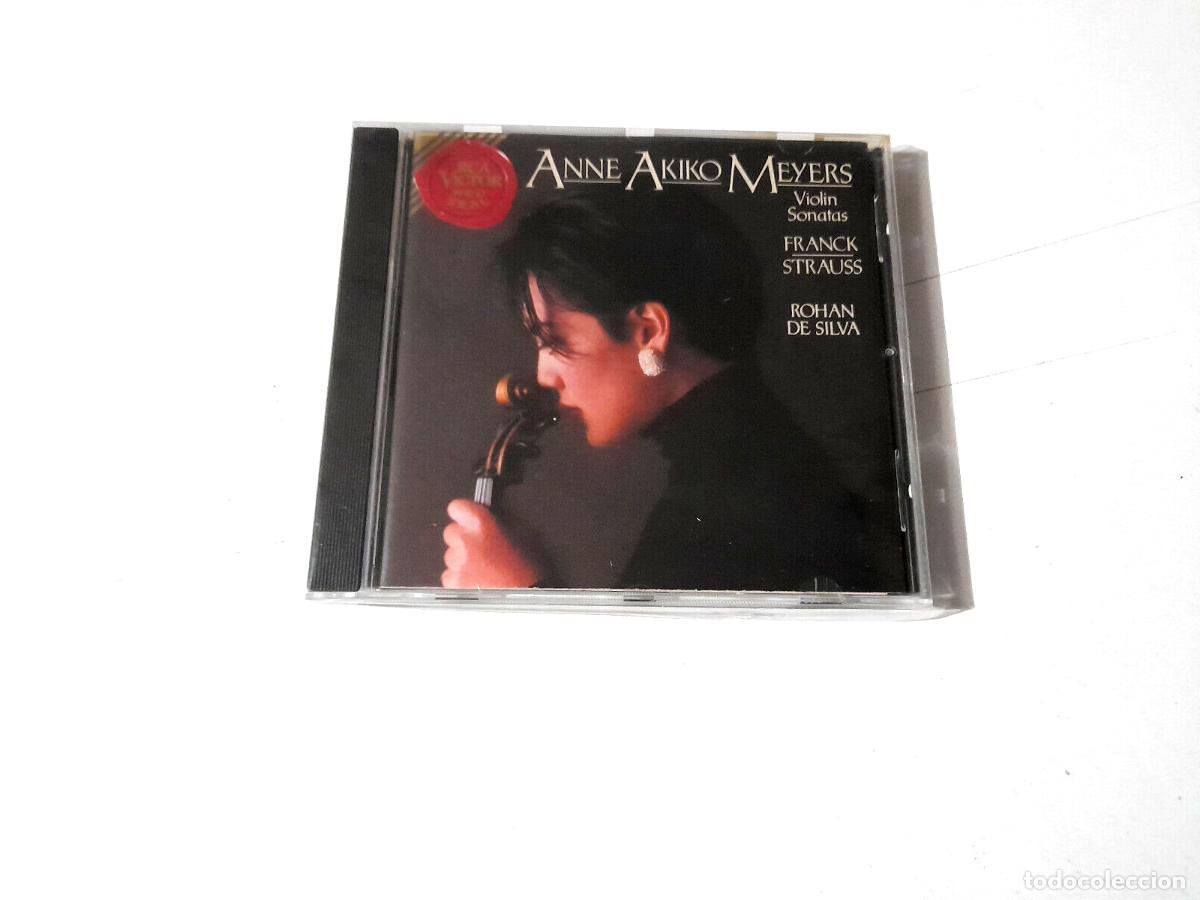CDs de M&uacute;sica: ANNE AKIKO MEYERS &rdquo;VIOLIN SONATAS FRANCK STRAUSS&rdquo; CD COMO NUEVO ROHAN DE SILVA