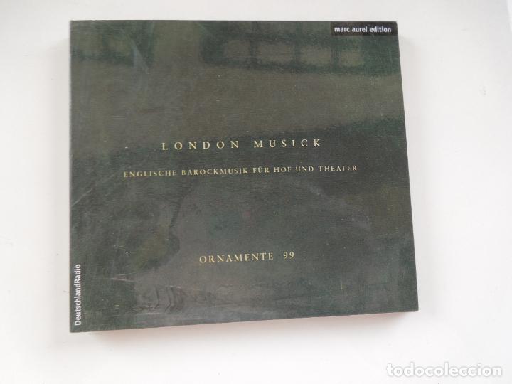 CD de M&uacute;sica: ORNAMENTE 99 - LONDON MUSIC - ENGLISCHE BAROCKMUSIK F&Uuml;R HOF UND THEATER - CD