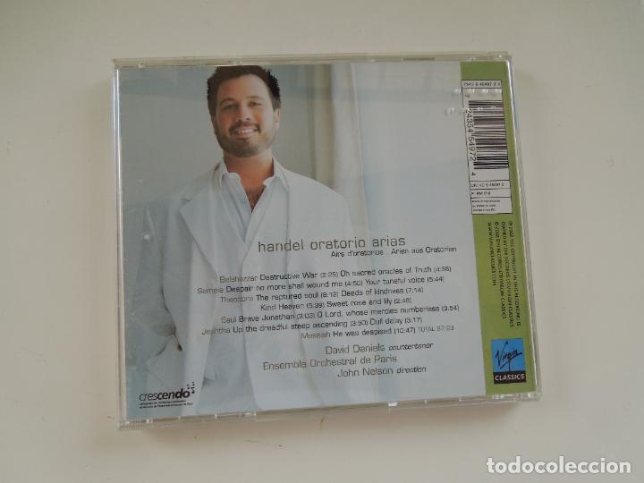 CDs de m&uacute;sica: HANDEL ORATORIO ARIAS - DAVID DANIELS - JOHN NELSON - CD - Foto 3