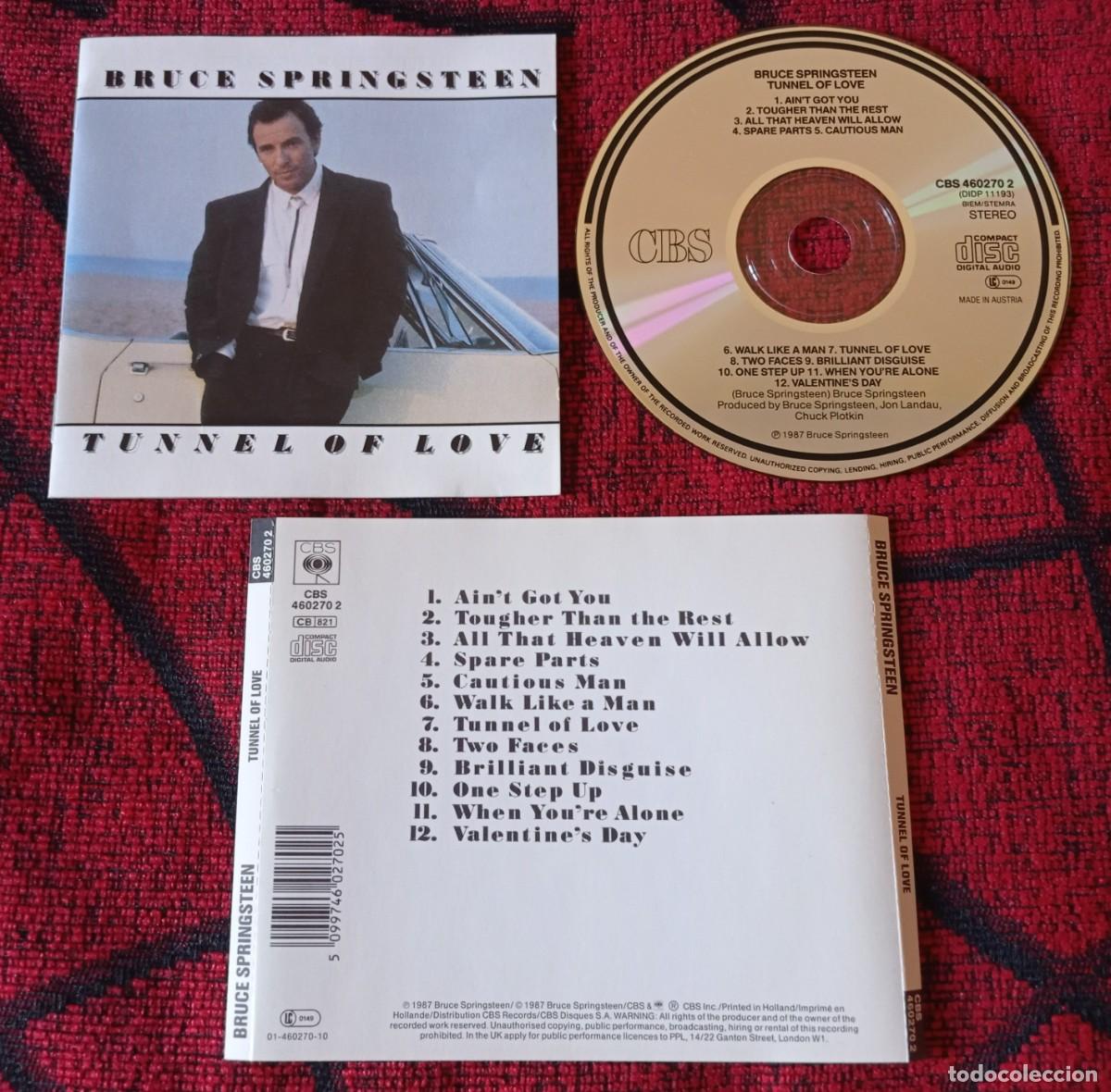 Music CDs: BRUCE SPRINGSTEEN ** Tunnel Of Love ** 1987 UK CD