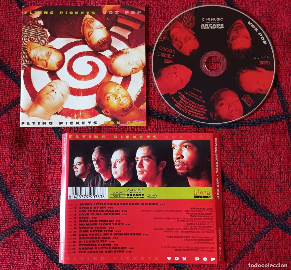 CDs de m&uacute;sica: FLYING PICKETS ** Vox Pop ** CD ORIGINAL 1998 - Foto 1