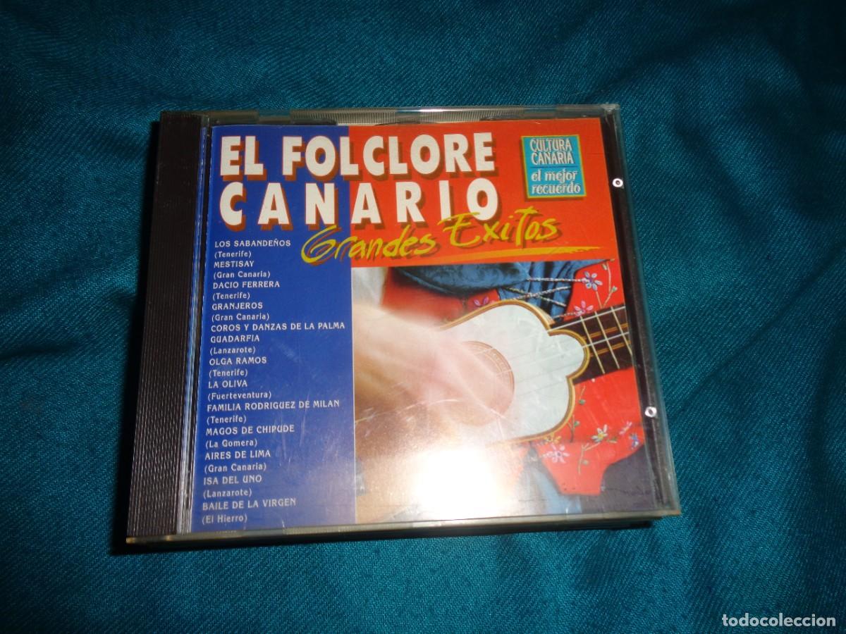 CDs de m&uacute;sica: FOLKLORE CANARIO. GRANDES EXITOS. CD. IMPECABLE - Foto 1