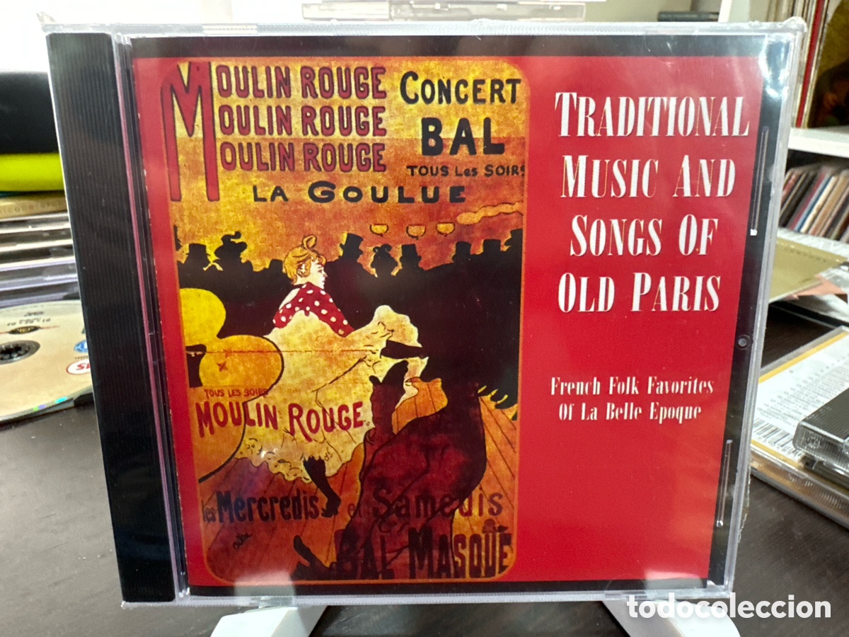 Music CDs: Traditional Music and Songs of Old Paris (CD, Comp) *Precintado*