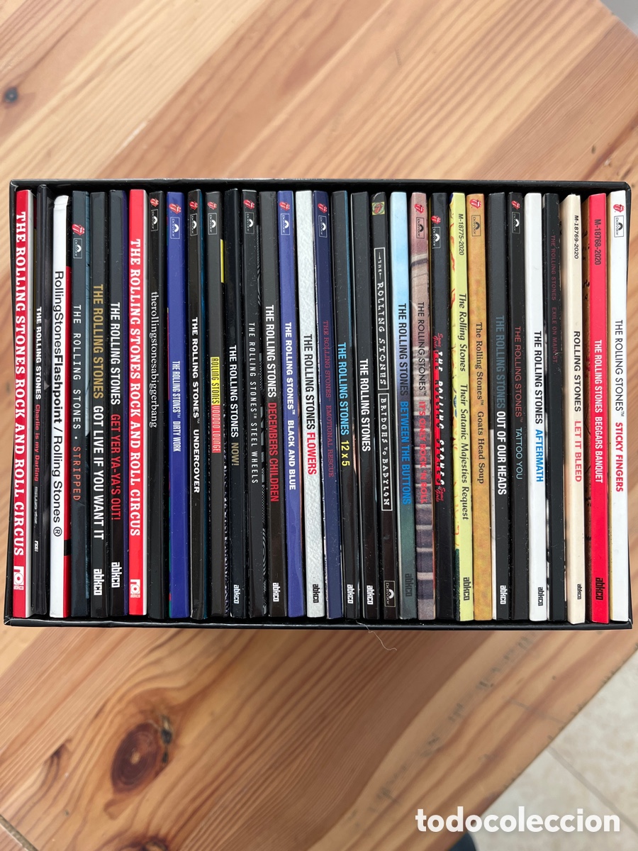CDs de m&uacute;sica: ROLLING STONES. COLLECTION .32 CDs en caja completa - Foto 2