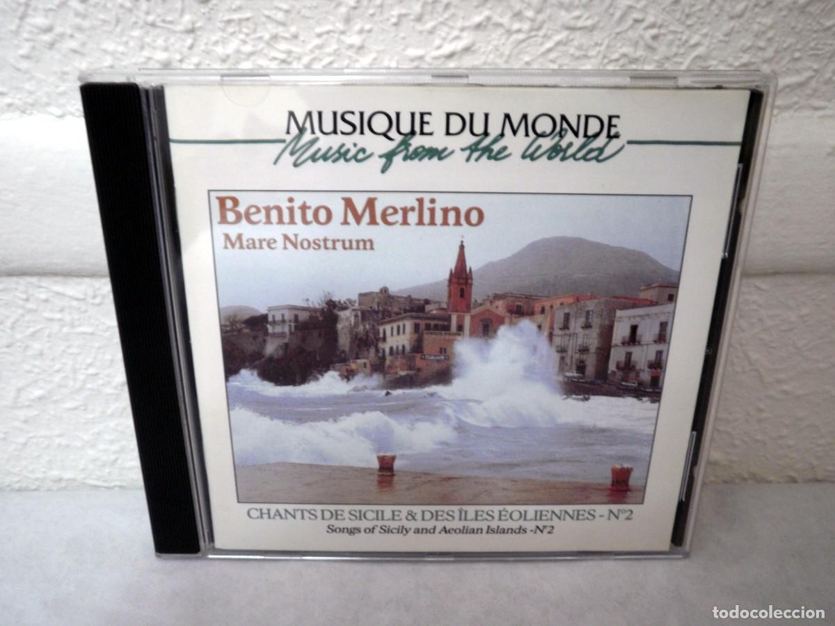 CDs de m&uacute;sica: Benito Merlino - Mare Nostrum (CD) - Foto 1