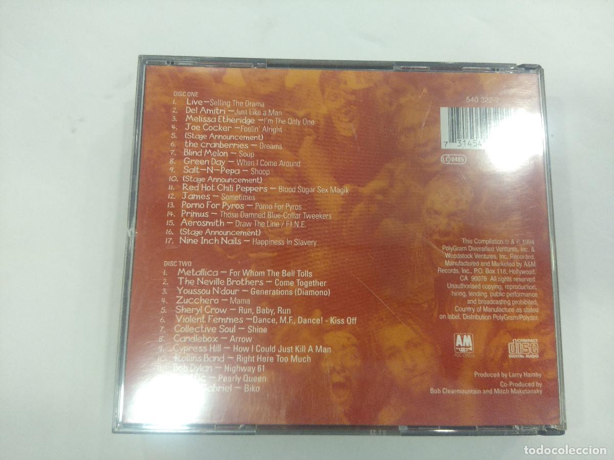 CDs de m&uacute;sica: WOODSTOCK 94/CD DOBLE. - Foto 4