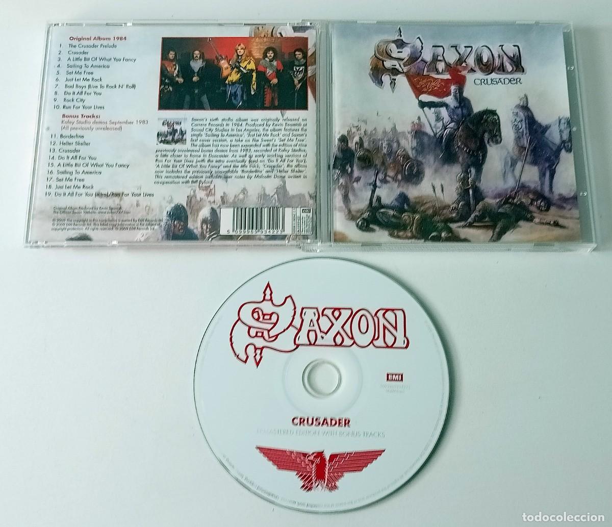 CDs de m&uacute;sica: CD SAXON - CRUSADER - Foto 2
