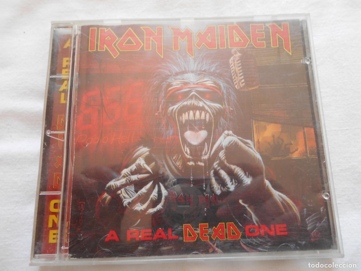 CDs de m&uacute;sica: CD IRON MAIDEN // A REAL DEAD ONI // MADE IN U.K. - Foto 1