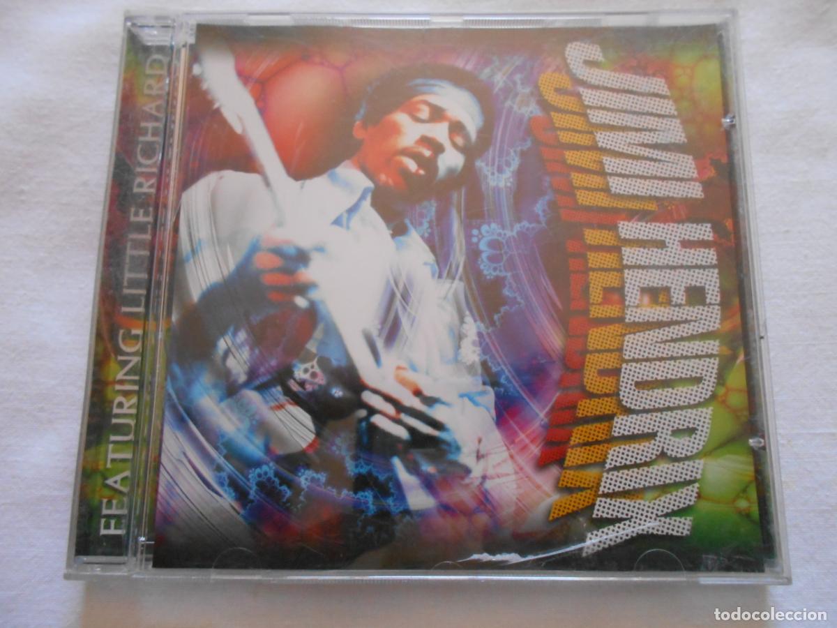 CDs de m&uacute;sica: CD JIMI HENDRIX // FEATURING LITTLE RICHARD - Foto 1