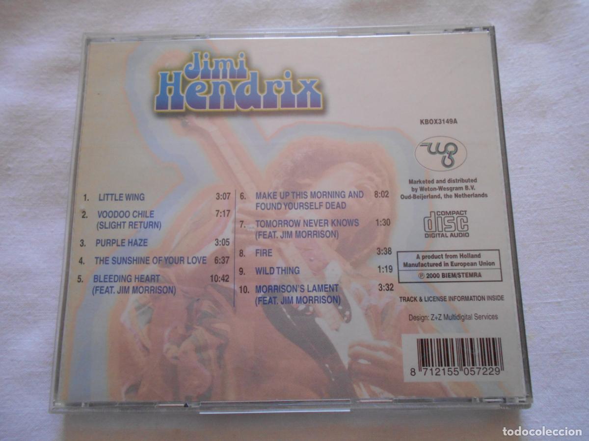 CDs de m&uacute;sica: CD JIMI HENDRIX - JIMI HENDRIX12 - Foto 2