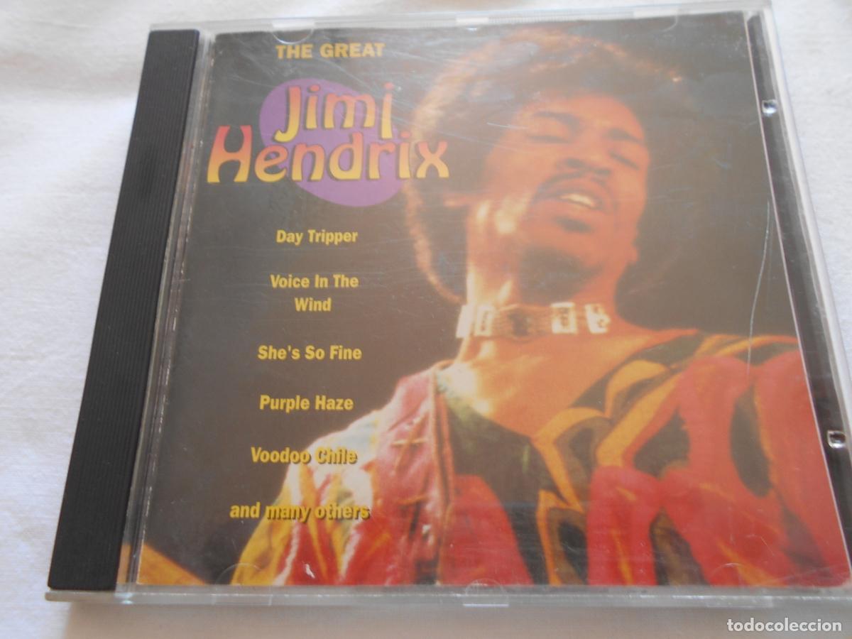 CDs de m&uacute;sica: CD JIMI HENDRIX // THE GREAT JIMI HENDRIX - Foto 1