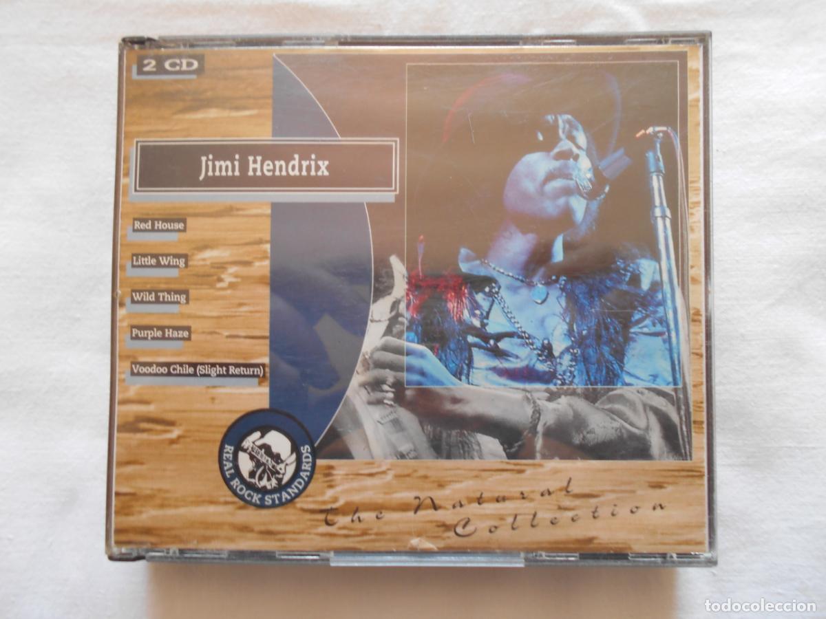 CDs de m&uacute;sica: CD JIMI HENDRIX // THE NATURAL COLLECTION - DOBLE CD - Foto 1