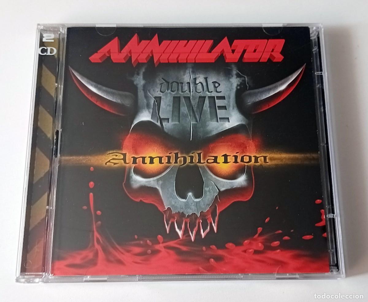 CDs de m&uacute;sica: CD ANNIHILATOR - DOUBLE LIVE ANNIHILATION - Foto 1